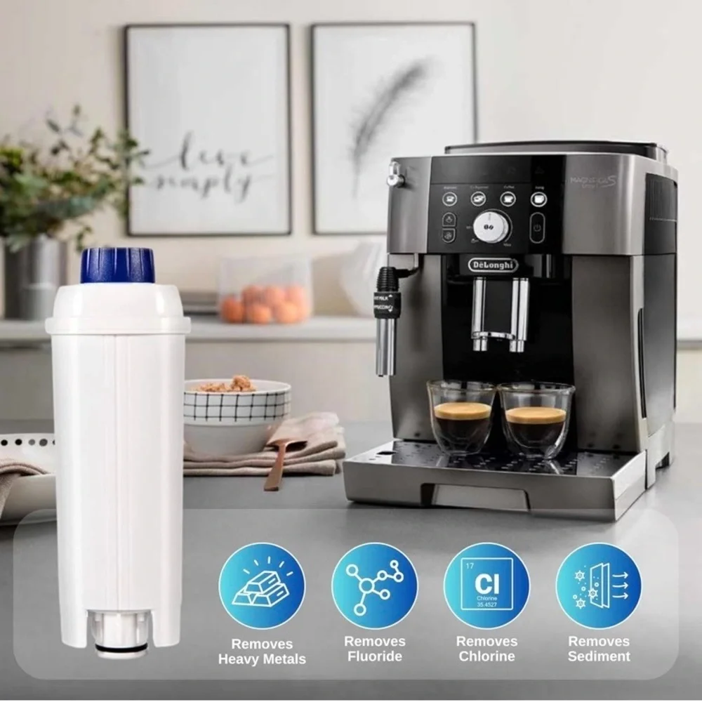 NEW - Coffee Water Filter Compatible with De'Longhi Magnifica Evo, Dinamic